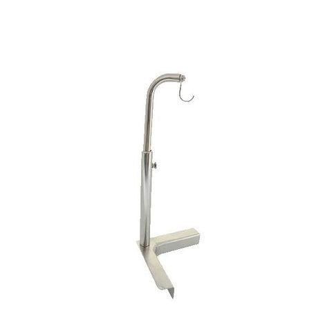 Thunder Group SLTHUH001 Stainless Steel Utensil Holder, Hook Style, 5"X5"X9 3/4"