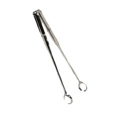 Thunder Group SLTTBN024 9-1/2"L Bar-B-Q Tongs, Stainless Steel