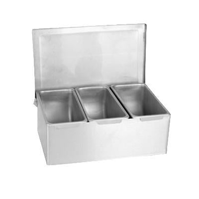 Thunder Group SSCD003 Bar 3-Compartment Condiment Dispenser