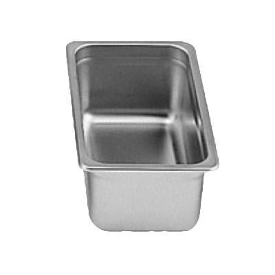 Thunder Group STPA3134 Third Size 4" Deep, 24 Gauge, Anti-Jam Pan