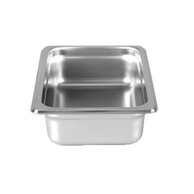 Thunder Group STPA3142 Quarter Size, 2-1/2" Deep, 24 Gauge, Anti-Jam Pan
