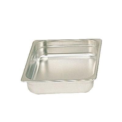 Thunder Group STPA6122 Half Size 2-1/2" Deep, 22 Gauge, Anti-Jam Pan