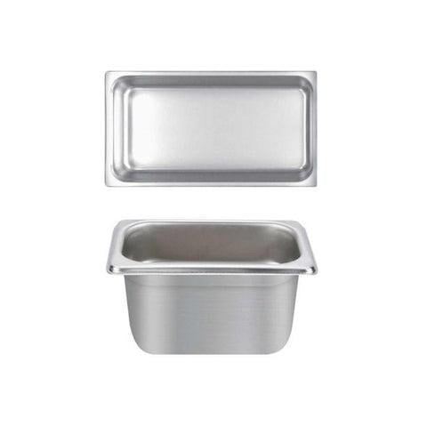 Thunder Group STPA9134 1/3 Size, 4" Deep Steam Table Pan