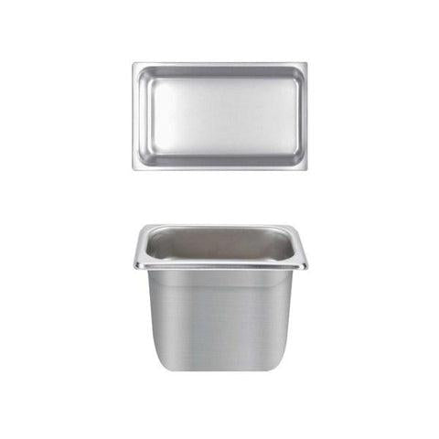 Thunder Group STPA9146 Quarter Size, 6" Deep Steam Table Pan