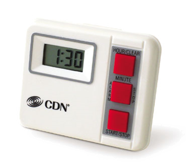 CDN TM2  Digital Timer, 20 hours by hr/min, 3/4"W x 3/8"H