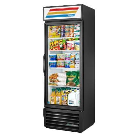 True GDM-19T-HC~TSL01 Exhibidor refrigerado de una sección con cuatro estantes