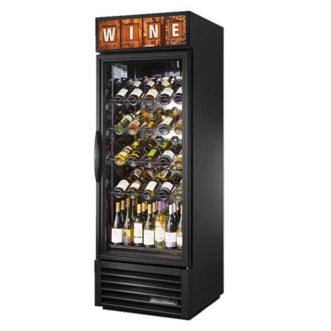 True GDM-23W-HC~TSL01 Exhibidor de vino refrigerado de una sección