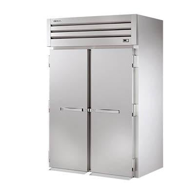 True STR2RRI89-2S 68" Two-Section Roll In Refrigerator, 2 Left/Right Hinge Solid Doors, 115v