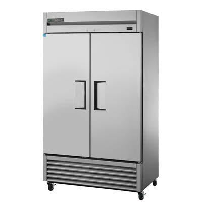 Two-Section Reach-In Freezer with (2) Stainless Steel Doors