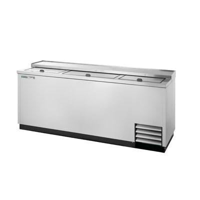 Bottle Cooler, 30cs 12oz Bottle Capacity, 3 Lids, Stainless Steel Exterior