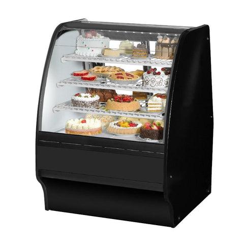 Refrigerated Merchandiser 36-1/4"L, Curved Glass