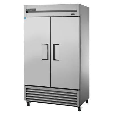 Refrigerador True TS-43-HC, accesible, dos secciones, 2 puertas de acero inoxidable, frente/laterales de acero inoxidable, 115 V