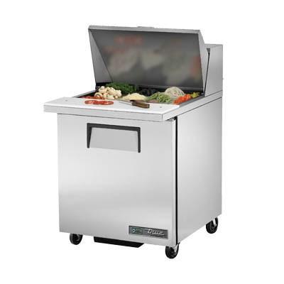 True TSSU-27-12M-B-HC 27" Sandwich/Salad Prep Table with Refrigerated Base, 115v