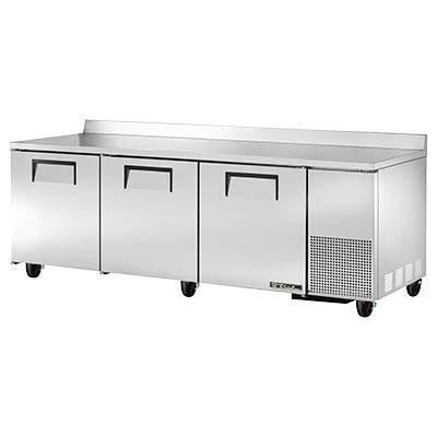 True TWT-93-HC 93" Worktop Refrigerator with 3 Sections, 115v