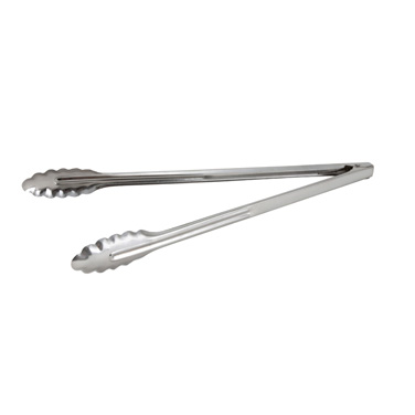 Winco UT-16LT 16"L Stainless Utility Tongs