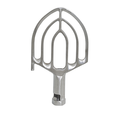 Batidor plano Uniworld UM80FB, para batidora de 80 cuartos, compatible con Hobart