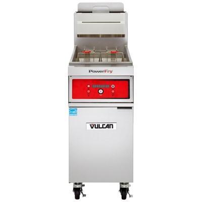 Vulcan 1TR85CF PowerFry3 Gas Fryer 85-90 Lb. Capacity with Filtration System, 90,000 BTU, NSF