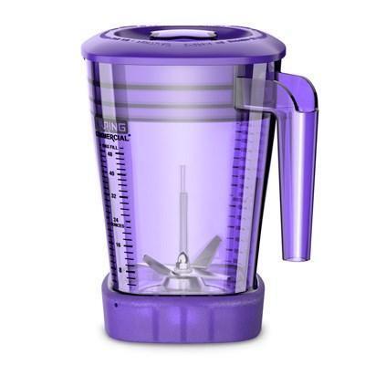 Waring CAC93X-10 The Raptor 48 Oz. Purple Copolyester Blender Jar