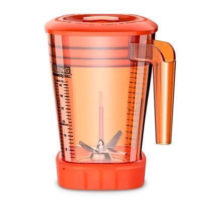 Waring CAC93X-28 El Raptor 48 Oz. Vaso de licuadora de copoliéster naranja