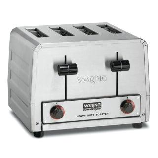 Waring WCT800 Heavy Duty 4 Slice Capacity Commercial Toaster, NSF