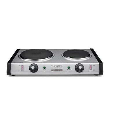 Waring WDB600 Quemador comercial doble, 120v/60/1ph, 1800 vatios