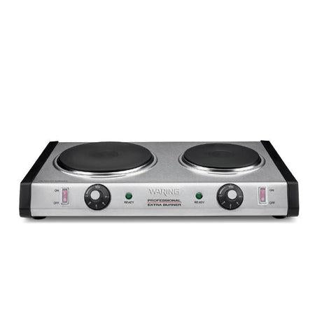 Waring WDB600 Double Commercial Burner, 120v/60/1ph, 1800 watts