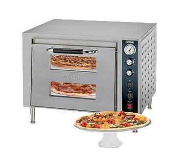 Waring WPO700 Horno para pizza de dos pisos, eléctrico, encimera, 240v/60/1-ph