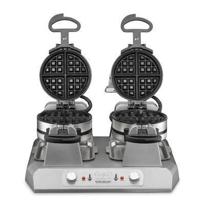 Waring WW300BX Waflera belga comercial, cuádruple lado a lado, 208v/60/1-ph