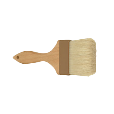 Thunder Group WDPB004 Pastry Brush, 3" Wide, Wood Handle