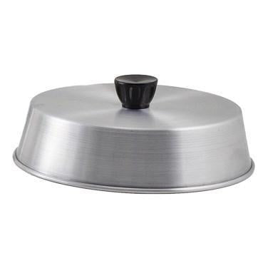 Winco ADBC-8 Grill Basting Cover, Aluminum, 8" Dia