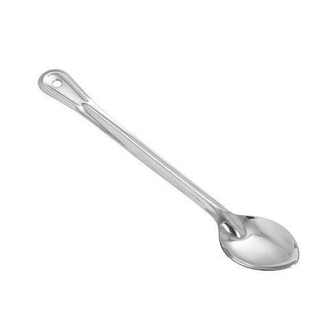 Winco BSOT-15H Heavy-Duty Basting Spoon, Stainless Steel, 1.5mm, Solid, 15”