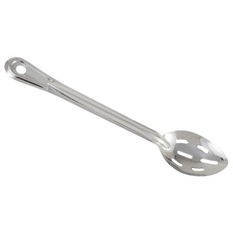 Winco BSSN-13 Basting Spoon, 13" Long, Slotted, One-Piece, Stainless Steel