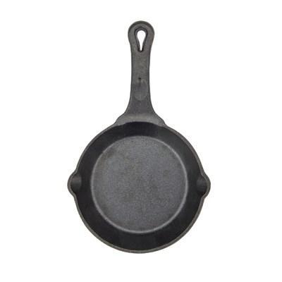 Winco CAST-8 FireIron Cast Iron Skillet, 8”