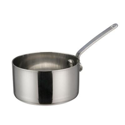 Winco DCWA-103S Mini Sauce Pan, Stainless Steel, 3-1/8" Dia