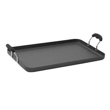 Winco HAG-2012 Hard Anodized Aluminum Griddle 19-5/8" L X 12-1/4" W