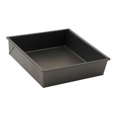 Winco HSCP-0808 Aluminized Steel Cake Pan, Square, 8”