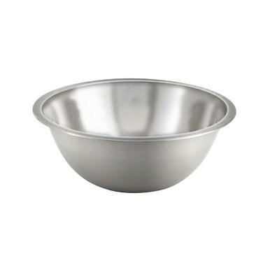 Winco MXB-150Q Economy Mixing Bowl, 1-1/2 Qt, 7-3/4" Dia X 2-1/2"H, Stainless Steel