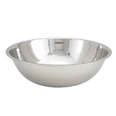 Winco MXB-1600Q Economy Mixing Bowl, 16 Qt, 17-3/4" Dia X 5"H, Stainless Steel