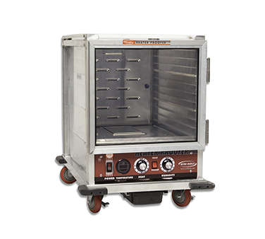 Winholt NHPL-1810/HHC Non-Insulated Heater/Proofer Cabinet, mobile, half height, 21"W x 30-3/4"D x 30-3/4"H, NEMA 5-15P, 14.0 amps, 1440 watts, 120v/60/1-ph, cETLus, NSF