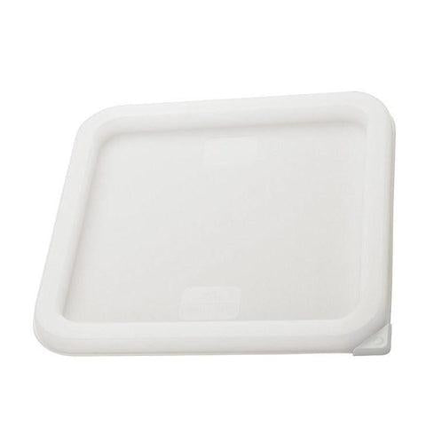 Winco PECC-M Cover for Square Storage Container, 6 | 8 Qt, White