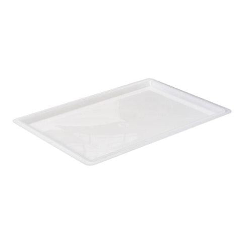 Winco PFFW-C Cover for Full-Size PFFW-Series, White Polypropylene