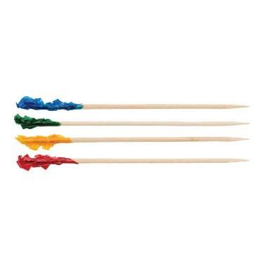 Winco PK-C4 Picks With Cellophane Frills, 3-15/16"