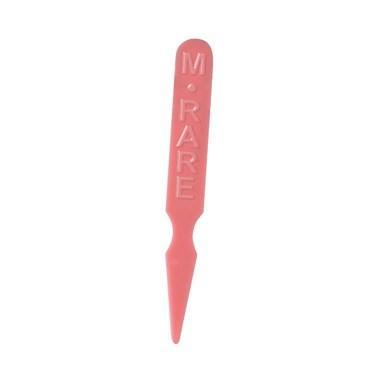 Winco PSM-MR marcador para carne, "medio raro", rosa, 2,0 mm de grosor