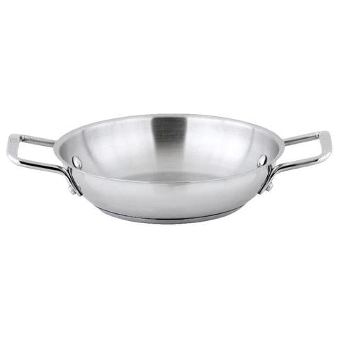 Winco SSOP-8 Stainless Steel Omelet Pan 8"