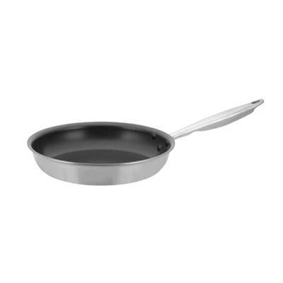 Winco TGFP-10NS Tri-Gen Tri-Ply Stainless Steel Fry Pan, Non-Stick, 10” Dia