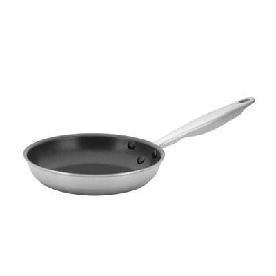 Winco TGFP-7NS Tri-Gen Tri-Ply Stainless Steel Fry Pan, Non-Stick, 7” Dia