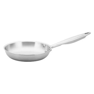Winco TGFP-7 Tri-Gen Tri-Ply Stainless Steel Fry Pan, Natural, 7”