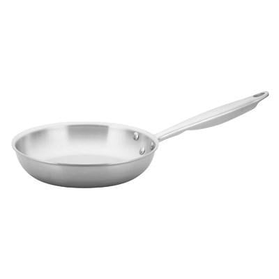 Winco TGFP-8 Tri-Gen Tri-Ply Stainless Steel Fry Pan, Natural, 8”