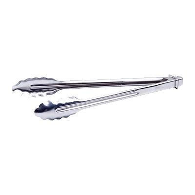 Winco UTLK-12 Heavyweight Utility Tongs With Locking Ring, 12”