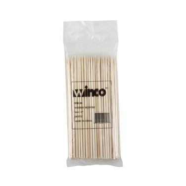 Winco WSK-06 Brochetas, 6", Bambú